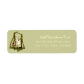 Swinging Fairy Address Label (Vorne)