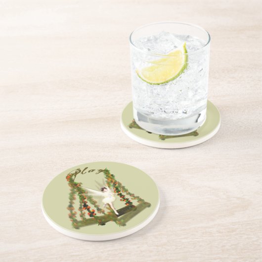 Swinging Fairy Untersetzer (Seite)