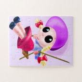 Swinging Girl Jigsaw Puzzle (Horizontal)