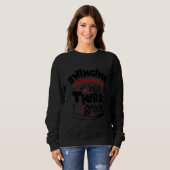 Swinging into Third grade Back to school Baseball Sweatshirt (Vorne ganz)