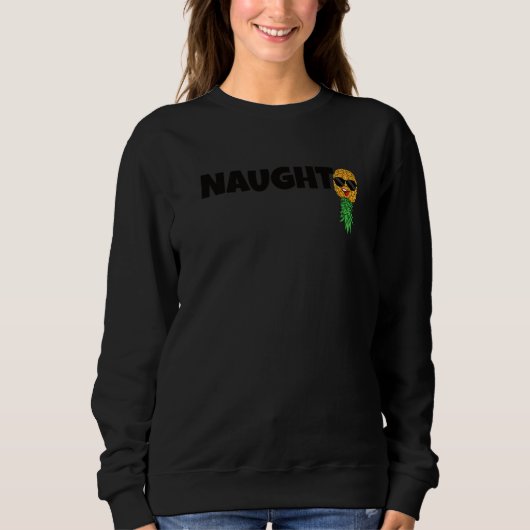 Swinging Naughty and Nice Matching Swinger Couple  Sweatshirt (Vorderseite)