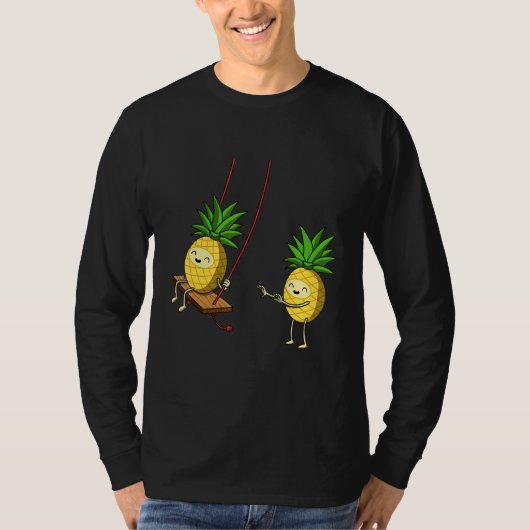 Swinging Pineapple Swinger T-Shirt (Vorderseite)