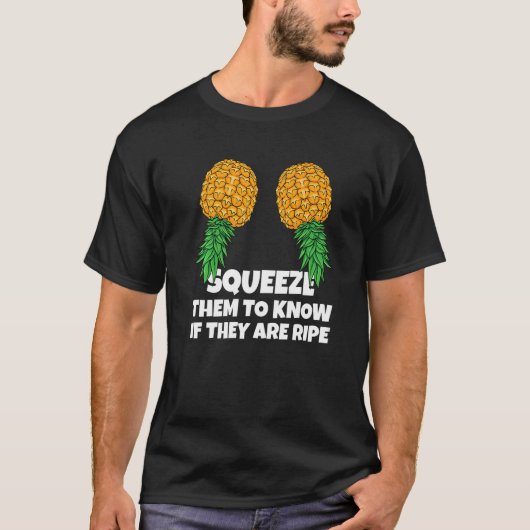 Swinging Squeeze Reife Ananas T-Shirt (Vorderseite)