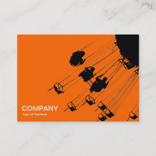 Swings and Roundabouts v3 - Orange Visitenkarte