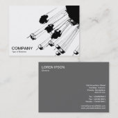 Swings and Roundabouts v3 - White Visitenkarte (Vorne/Hinten)