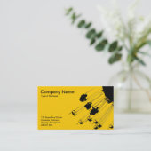 Swings und Roundabouts - Amber Visitenkarte (Stehend Vorderseite)