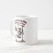 Swingskeleton-Kaffee-Tasse Kaffeetasse (Vorderseite Links)