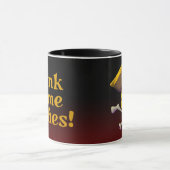 Swipe das Goldgetränk herauf Tasse (Zentrum)