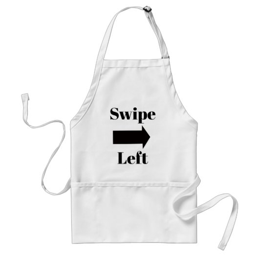 Swipe Left Apron Schürze (Vorne)