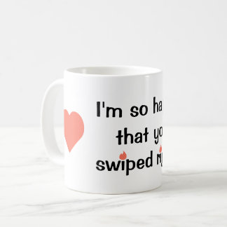 Swiped rechte Tasse