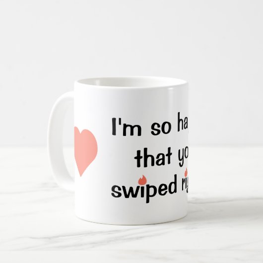 Swiped rechte Tasse (Vorderseite Links)