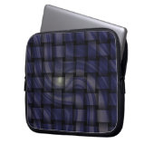 Swirbeln Night Sky Laptopschutzhülle (Vorderseite Links)