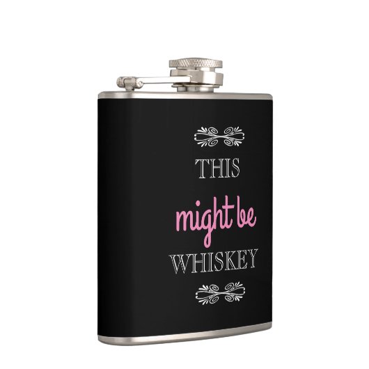 Swirf Dies kann Whiskey sein Flachmann (Rechts)