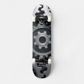 Swirl abstract  skateboard (Vorderseite)