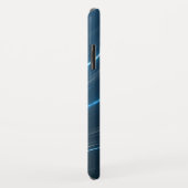 Swirl Blues Case-Mate iPhone Hülle (Hinten/Rechts)