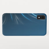 Swirl Blues Case-Mate iPhone Hülle (Rückseite (Horizontal))