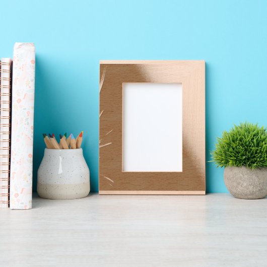 Swirl Blues Geätzte Rahmen (Vorderseite)