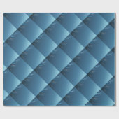 Swirl Blues Geschenkpapier (Flach)