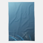 Swirl Blues Geschirrtuch (Vertikal)