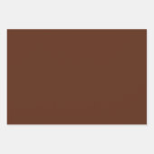 Swirl Candy lollipop braun Happy Thanksgiving Geschenkpapier Set (Vorderseite 2)