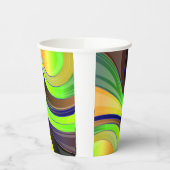 Swirl-Design Pappbecher (Links)
