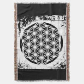 Swirl Energy Flow – Premium Woven Blanket Decke (Vorderseite Vertikal)