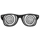 Swirl Eyes Party Sunglasses Partybrille (Vorderseite)