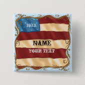 Swirl-Flag Button (Vorderseite)