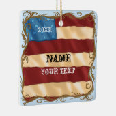 Swirl-Flag Keramikornament (Rechts)