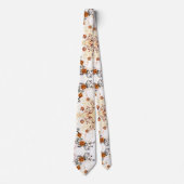 Swirl Floral Neck Tie Krawatte (Vorderseite)