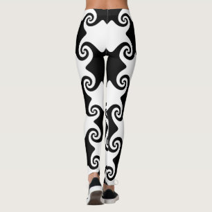 Swirl Formen keltisch wie anpassbare Leggings