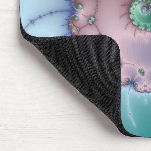 Swirl - Fraktal Mousepad (Ecke)