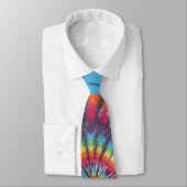 Swirl Gefärbte Krawatte Necktie (Gebunden)