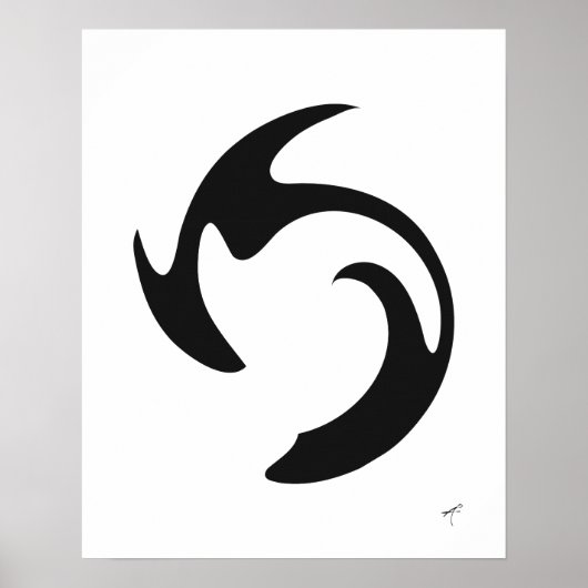 Swirl Graffiti Poster (Vorne)