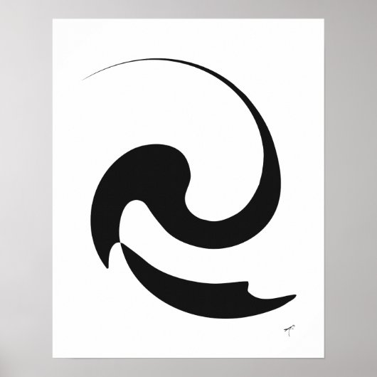 Swirl Graffiti Poster (Vorne)