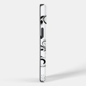 Swirl Grunge Clarinet Player Musician Geschenk Case-Mate iPhone Hülle (Rückseite / Rechts)