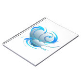 Swirl Hearts Notizblock (Linke Seite)