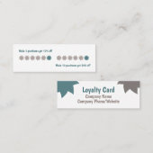 Swirl Loyalty Card Treuekarte (Vorne/Hinten)