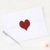 Swirl Overlaid Heart Stickers (Umschlag)