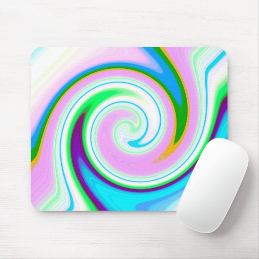Swirl Pastel Mousepad (Mit Mouse)