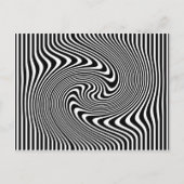 Swirl Postkarte (Vorderseite)