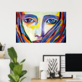 Swirl Print Poster (Heimbüro)