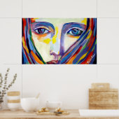 Swirl Print Poster (Küche)