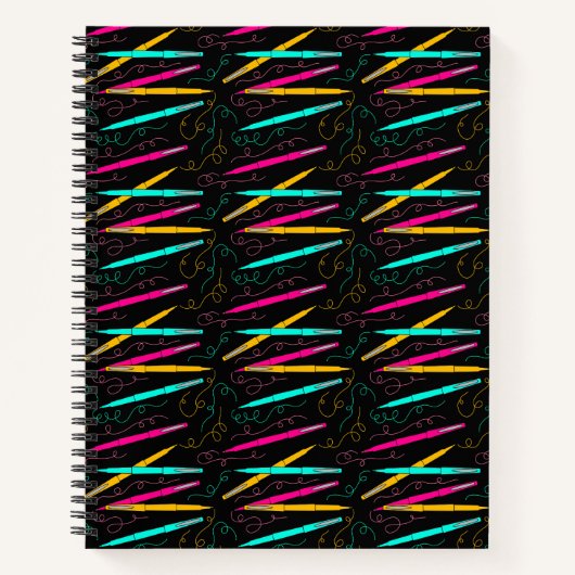 Swirl & Scribble Pen Parade Notizblock (Vorderseite)