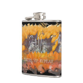 Swirl, Sip, Repeat Sunset 0612 Flachmann (Links)