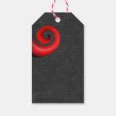 Swirl Tags Geschenkanhänger (Rückseite)