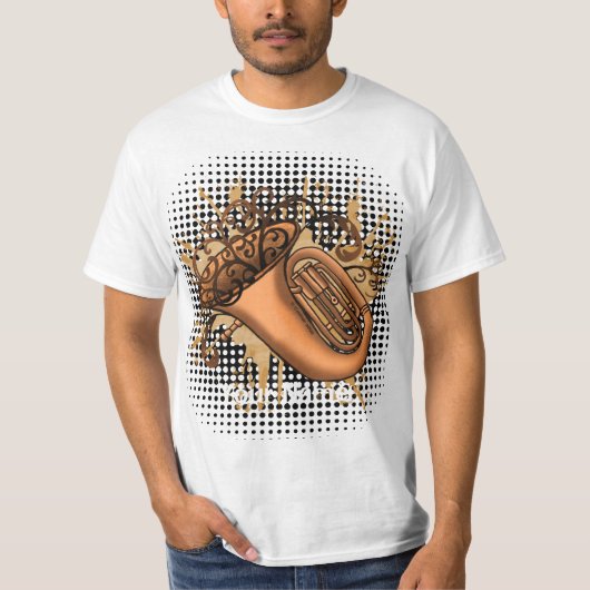 Swirl Tuba T - Shirt (Vorderseite)