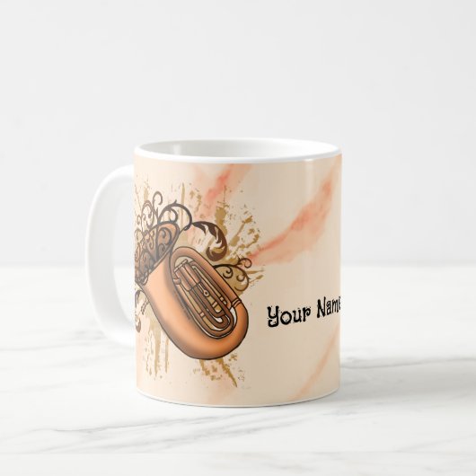 Swirl Tuba Tasse (Vorderseite Links)