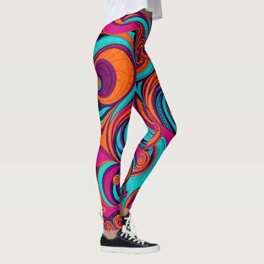 Swirl Vortex Leggings (Rechts)
