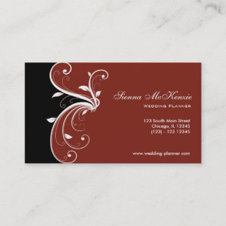 Swirl Wedding Planner Visitenkarte